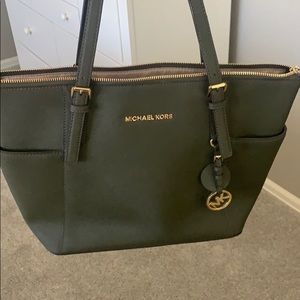 PRICE DROP: Army Green Michael Kors Handbag